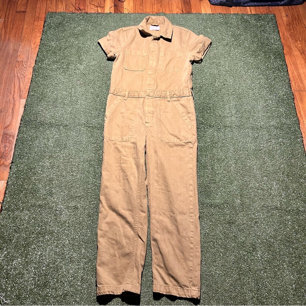 Khaki Everlane Coveralls JumpSuit Size 4